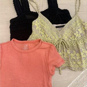 Bundle/lot of XS tops for spring and summer